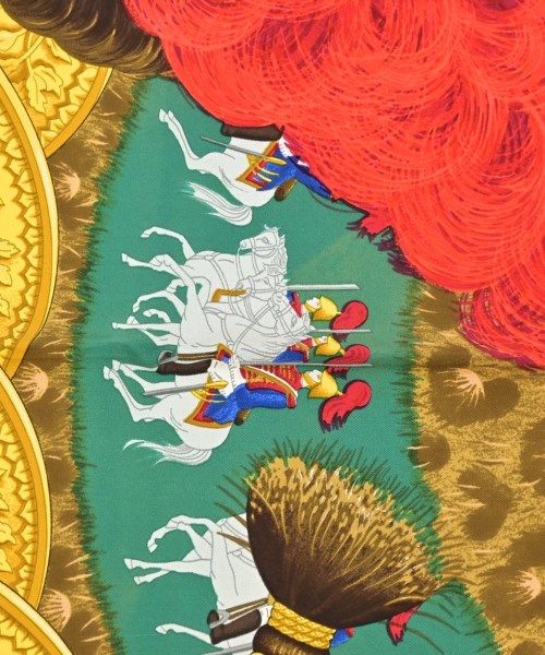 HERMES（エルメス）バンダナ・スカーフ 緑 サイズ:90 レディース/2200708387085