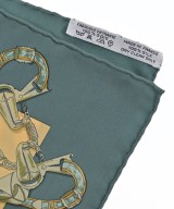 HERMES（エルメス）バンダナ・スカーフ 緑 サイズ:45 レディース/2200708387122