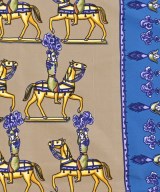 HERMES（エルメス）バンダナ・スカーフ グレー サイズ:90 レディース/2200708387139