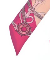 HERMES（エルメス）バンダナ・スカーフ ピンク サイズ:- レディース/2200705064033