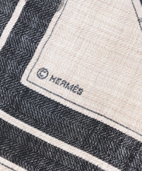 HERMES（エルメス）バンダナ・スカーフ ベージュ サイズ:140 レディース/2200706284324