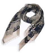 HERMES（エルメス）バンダナ・スカーフ ベージュ サイズ:140 レディース/2200706284324