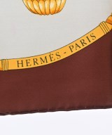 HERMES（エルメス）バンダナ・スカーフ 茶 サイズ:90 レディース/2200703883100