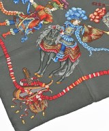 HERMES（エルメス）バンダナ・スカーフ グレー サイズ:90 レディース/2200709604174