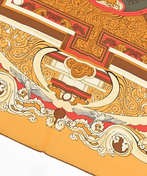 HERMES（エルメス）バンダナ・スカーフ ベージュ サイズ:90 レディース/2200709604785