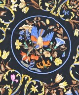 HERMES（エルメス）バンダナ・スカーフ 紺 サイズ:90 レディース/2200709606253