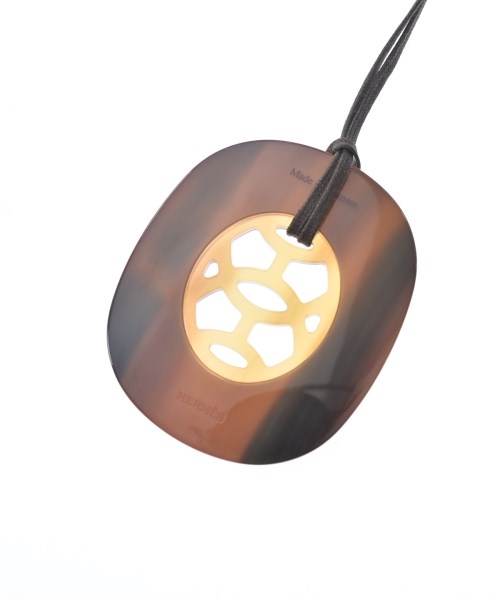 HERMES（エルメス）ネックレス 茶 サイズ:- レディース/2200710445308