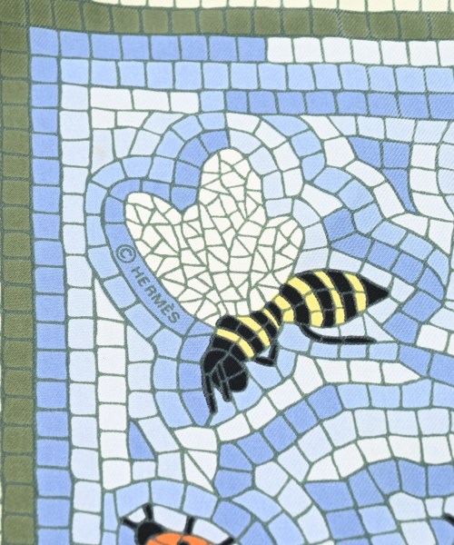 HERMES（エルメス）バンダナ・スカーフ 緑 サイズ:90 レディース/2200662526070