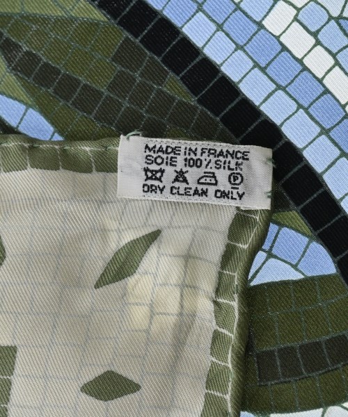 HERMES（エルメス）バンダナ・スカーフ 緑 サイズ:90 レディース/2200662526070