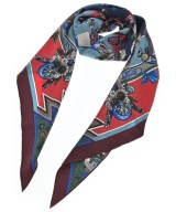 HERMES（エルメス）バンダナ・スカーフ 紺 サイズ:- レディース/2200663227037