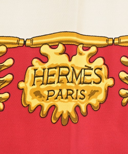 HERMES（エルメス）バンダナ・スカーフ 赤 サイズ:90 レディース/2200663798018