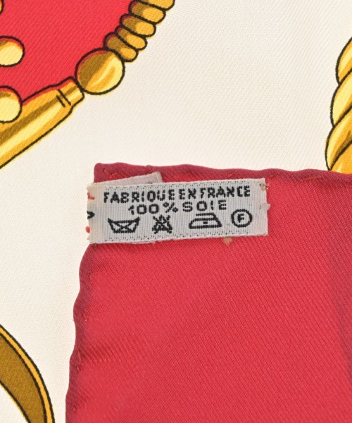 HERMES（エルメス）バンダナ・スカーフ 赤 サイズ:90 レディース/2200663798018