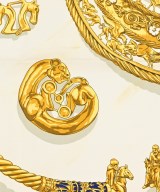 HERMES（エルメス）バンダナ・スカーフ 赤 サイズ:90 レディース/2200663798018