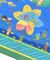 HERMES（エルメス）バンダナ・スカーフ 青 サイズ:90 レディース/2200642522054