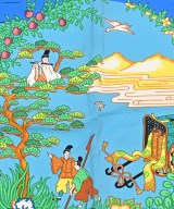 HERMES（エルメス）バンダナ・スカーフ 青 サイズ:90 レディース/2200642522054