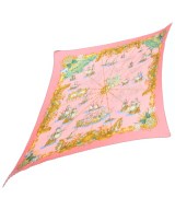 HERMES（エルメス）バンダナ・スカーフ ピンク サイズ:- レディース/2200660597119