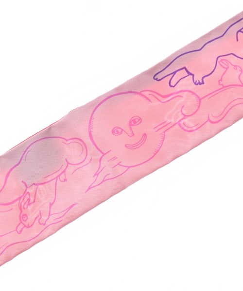 HERMES（エルメス）バンダナ・スカーフ ピンク サイズ:- レディース/2200664544102