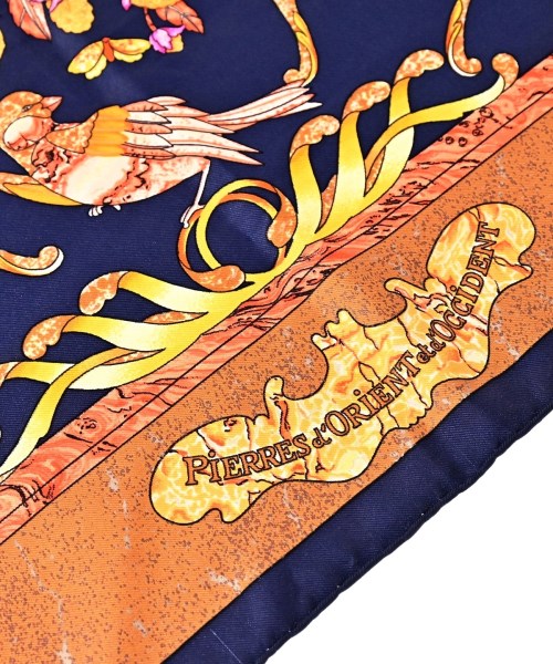 HERMES（エルメス）バンダナ・スカーフ 紫 サイズ:- レディース/2200664992859