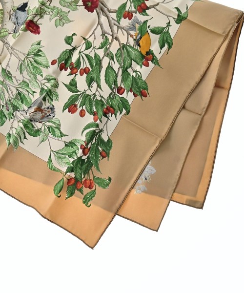 HERMES（エルメス）バンダナ・スカーフ 白 サイズ:90 レディース/2200664993047