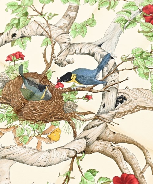 HERMES（エルメス）バンダナ・スカーフ 白 サイズ:90 レディース/2200664993047