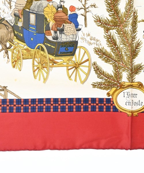 HERMES（エルメス）バンダナ・スカーフ 白 サイズ:- レディース/2200664993276