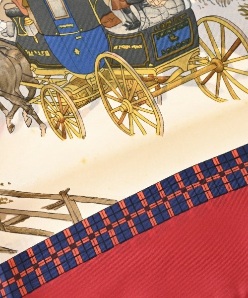 HERMES（エルメス）バンダナ・スカーフ 白 サイズ:- レディース/2200664993276