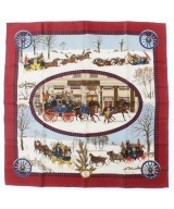 HERMES（エルメス）バンダナ・スカーフ 白 サイズ:- レディース/2200664993276