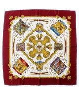 HERMES（エルメス）バンダナ・スカーフ 白 サイズ:90 レディース/2200664993283