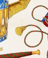 HERMES（エルメス）バンダナ・スカーフ 白 サイズ:90 レディース/2200664993283