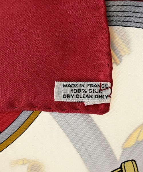 HERMES（エルメス）バンダナ・スカーフ 白 サイズ:- レディース/2200664993795