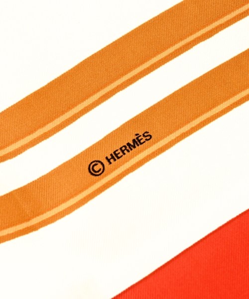 HERMES（エルメス）バンダナ・スカーフ 白 サイズ:- レディース/2200664993818