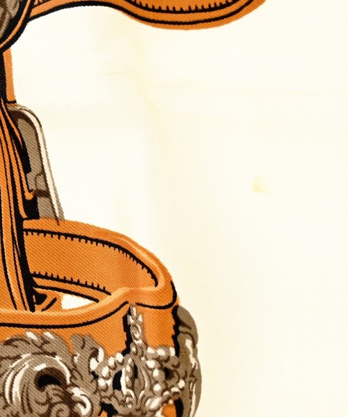 HERMES（エルメス）バンダナ・スカーフ 白 サイズ:- レディース/2200664993818