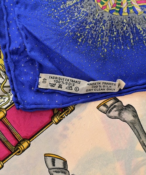 HERMES（エルメス）バンダナ・スカーフ 青 サイズ:- レディース/2200664993979