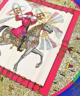 HERMES（エルメス）バンダナ・スカーフ 青 サイズ:- レディース/2200664993979