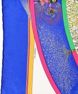 HERMES（エルメス）バンダナ・スカーフ 青 サイズ:- レディース/2200664993979