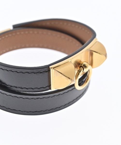 HERMES（エルメス）ブレスレット・バングル 黒 サイズ:- レディース/2200665278020