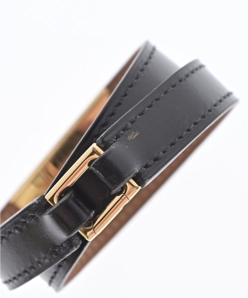HERMES（エルメス）ブレスレット・バングル 黒 サイズ:- レディース/2200665278020