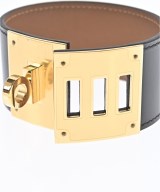 HERMES（エルメス）ブレスレット・バングル 黒 サイズ:- レディース/2200665278037