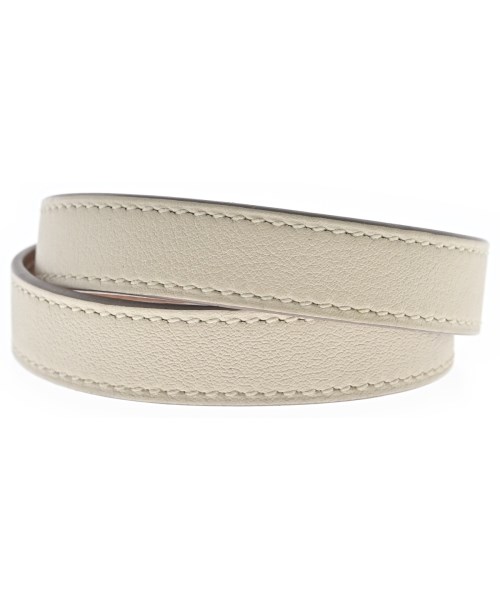 HERMES（エルメス）ブレスレット・バングル 白 サイズ:- レディース/2200662311119