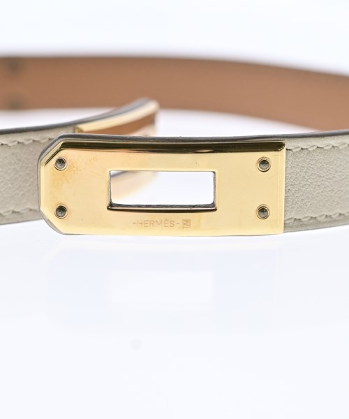 HERMES（エルメス）ブレスレット・バングル 白 サイズ:- レディース/2200662311119