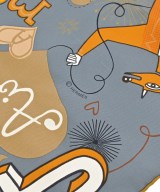 HERMES（エルメス）バンダナ・スカーフ グレー サイズ:90 レディース/2200664097219