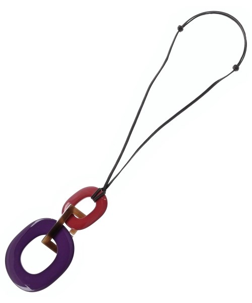 HERMES（エルメス）ネックレス 紫 サイズ:- レディース/2200664368050