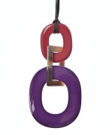 HERMES（エルメス）ネックレス 紫 サイズ:- レディース/2200664368050