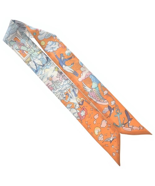 HERMES（エルメス）バンダナ・スカーフ 青 サイズ:- レディース/2200667361041