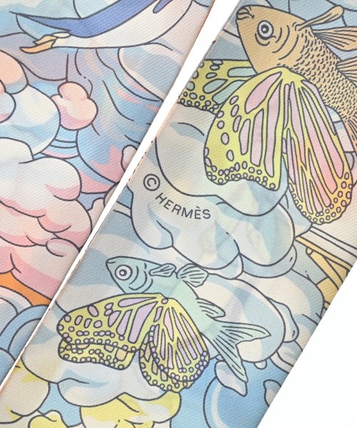 HERMES（エルメス）バンダナ・スカーフ 青 サイズ:- レディース/2200667361041