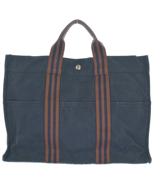 HERMES（エルメス）トートバッグ 紺 サイズ:- レディース/2200668398947