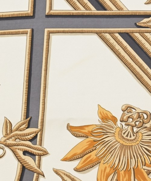 HERMES（エルメス）バンダナ・スカーフ 白 サイズ:90 レディース/2200668400589