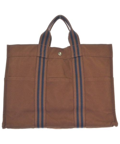 HERMES（エルメス）トートバッグ 茶 サイズ:MM レディース/2200668645034