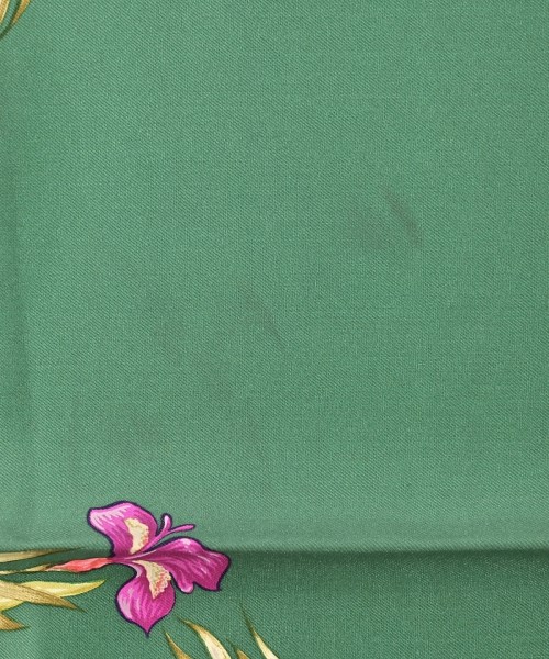 HERMES（エルメス）バンダナ・スカーフ 緑 サイズ:90 レディース/2200665398148