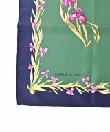 HERMES（エルメス）バンダナ・スカーフ 緑 サイズ:90 レディース/2200665398148